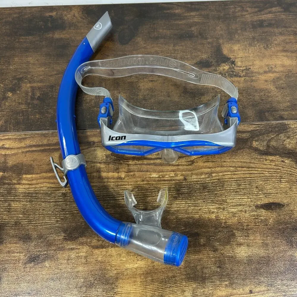 US Divers Icon Kids / Adult mask Swim Scuba Dive Snorkel Anti-Fog Anti-Leak